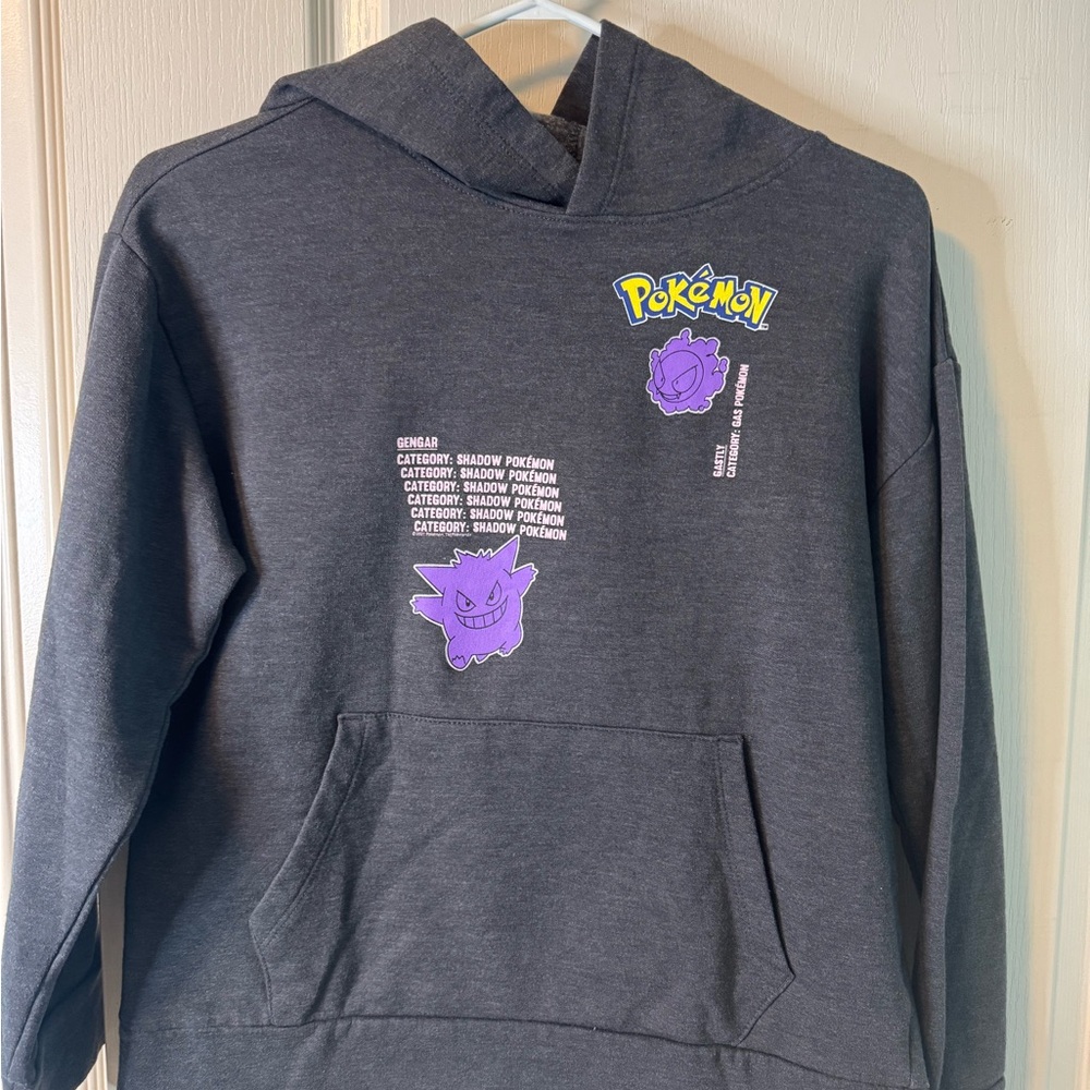 Old Navy Gray Pokemon Hoodie
